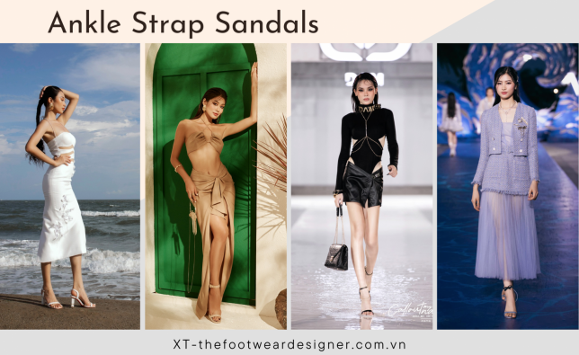 Ankle Strap Sandals - Xu hướng giày
