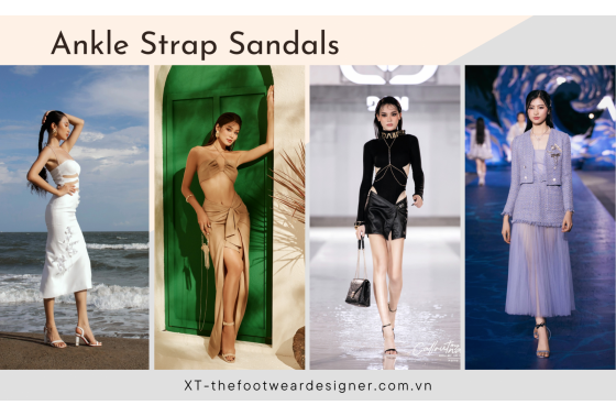 Ankle Strap Sandals - Xu hướng giày
