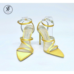 ANKLE TRAP HIGH HEEL SANDALS 4