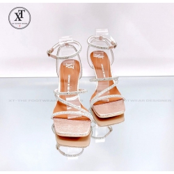ROSE GOLD BLING BLING SANDALS 0