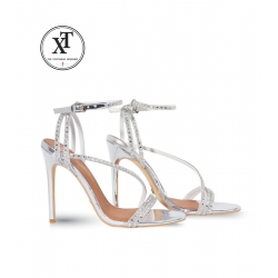 SILVER BLING BLING HIGH HEELS 1