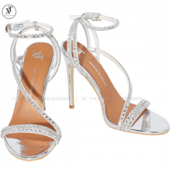 SILVER BLING BLING HIGH HEELS 2