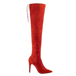 SUEDE THIGH HIGHT BOOTS 4