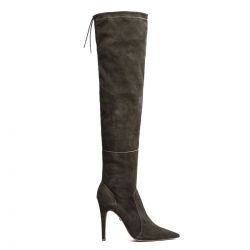 SUEDE THIGH HIGHT BOOTS 4