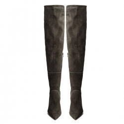 SUEDE THIGH HIGHT BOOTS 1