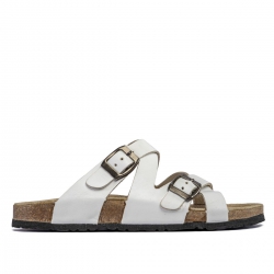 NATURAL LEATHER SANDALS 2