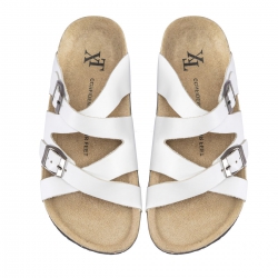 NATURAL LEATHER SANDALS 0