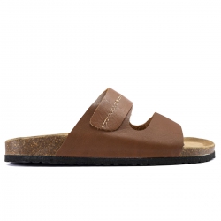 NATURAL LEATHER SANDALS 2