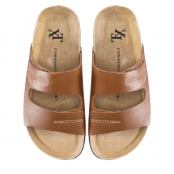 NATURAL LEATHER SANDALS 1
