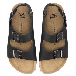 NATURAL LEATHER SANDALS 4