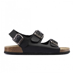 NATURAL LEATHER SANDALS 2