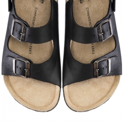 NATURAL LEATHER SANDALS 1