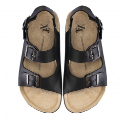 NATURAL LEATHER SANDALS 0