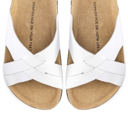 NATURAL LEATHER SANDALS 4