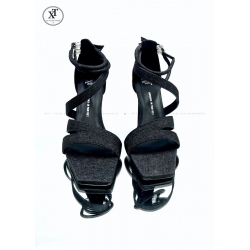 JEANS HIGH HELL SANDALS 1