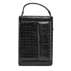 CROC BRIEFCASE CLUTCH 0