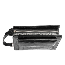 CROC BRIEFCASE CLUTCH 1