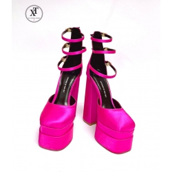 PLATFORM HIGH HEEL SANDALS 4