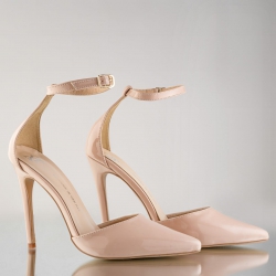 ANKLE TRAP HEEL PUMPS 5