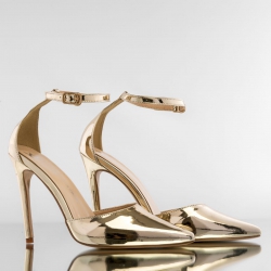ANKLE TRAP HEEL PUMPS 4
