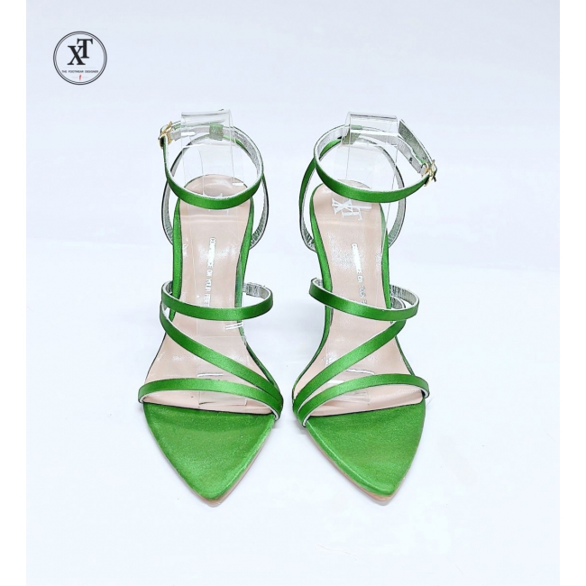 ANKLE TRAP HIGH HEEL SANDALS