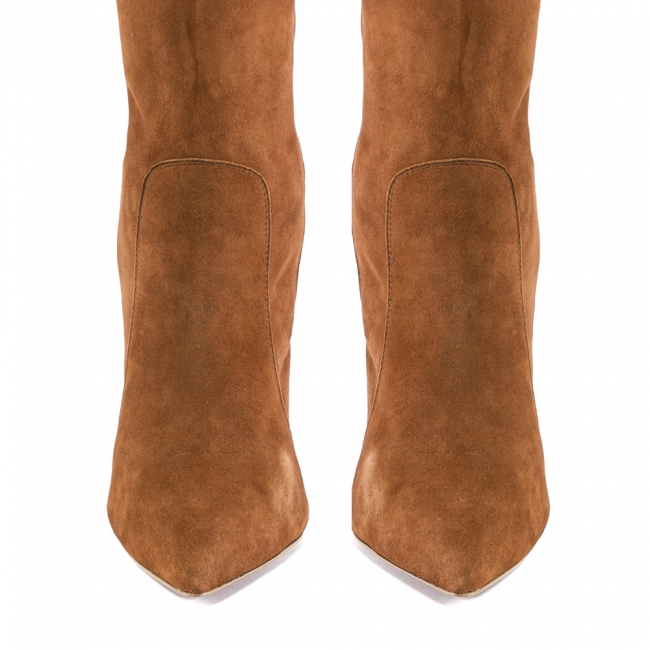 SUEDE THIGH HIGHT BOOTS