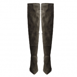 SUEDE THIGH HIGHT BOOTS