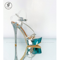 PLATFORM BLING BLING HIGH HEELS