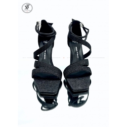 JEANS HIGH HELL SANDALS