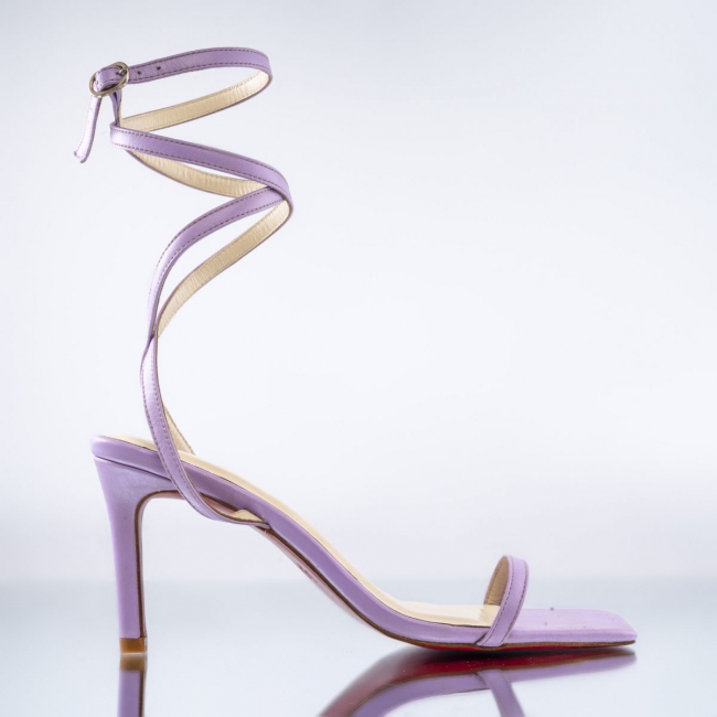 LACE UP SANDAL HEELS