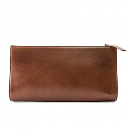 MEN'S ZIP-UP BAGUETTE CLUTCH