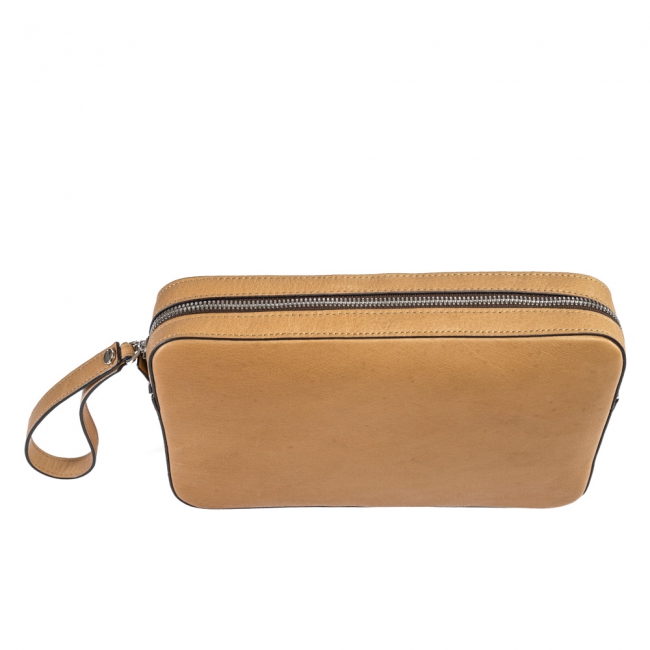 ZIP BRIEFCASE CLUTCH